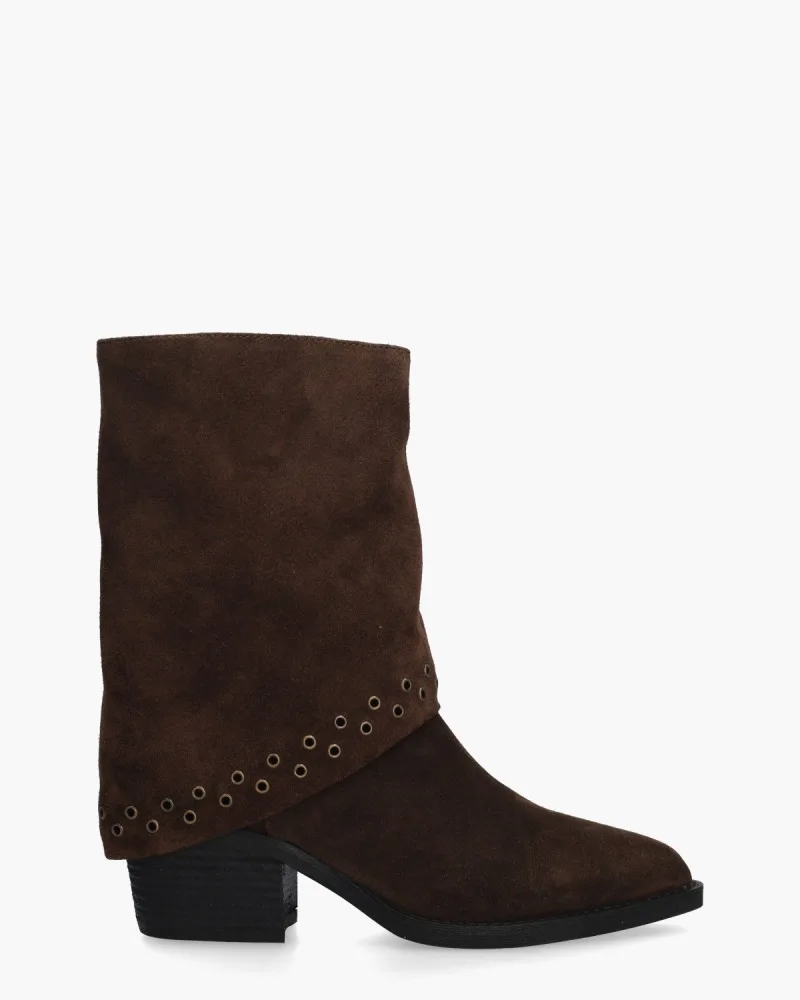 Di Lauro Vivian Ray Domizia, enkellaarsjes & boots voor dames in donkerbruin