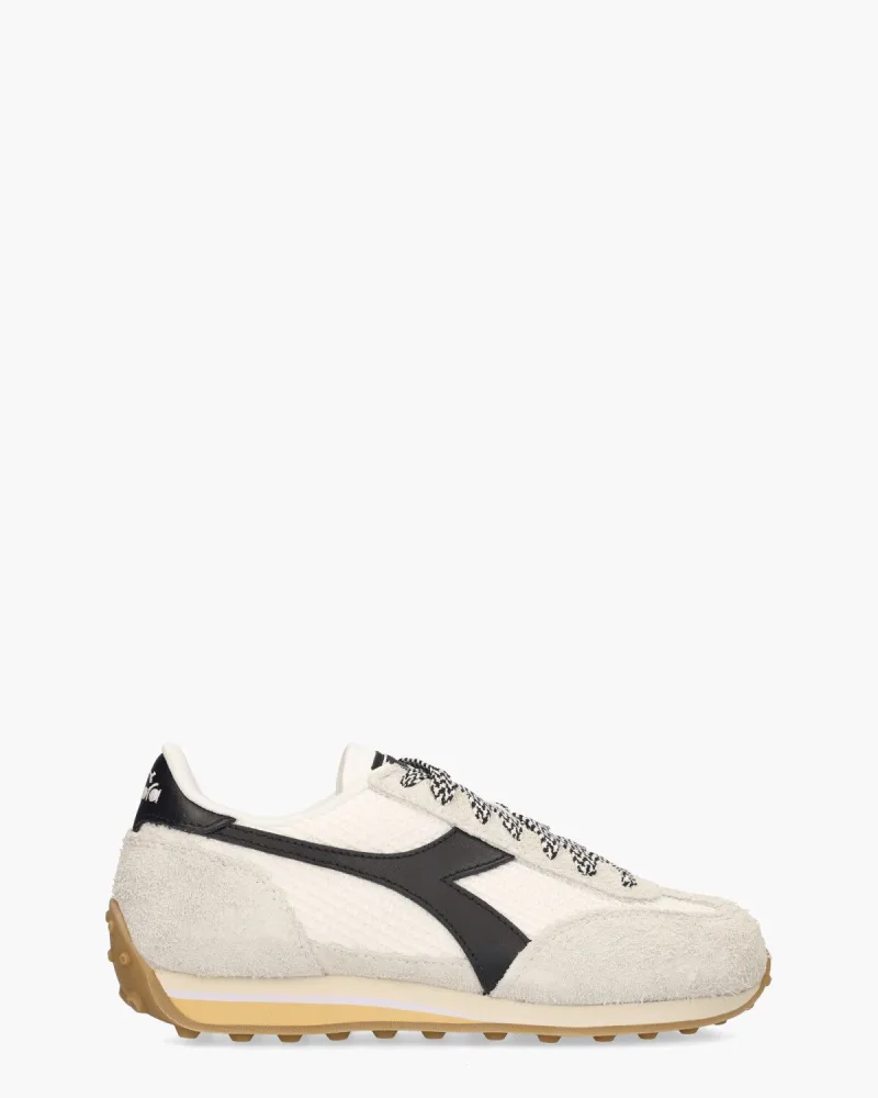 Diadora Sport Rally, sneakers voor dames in wit/zwart