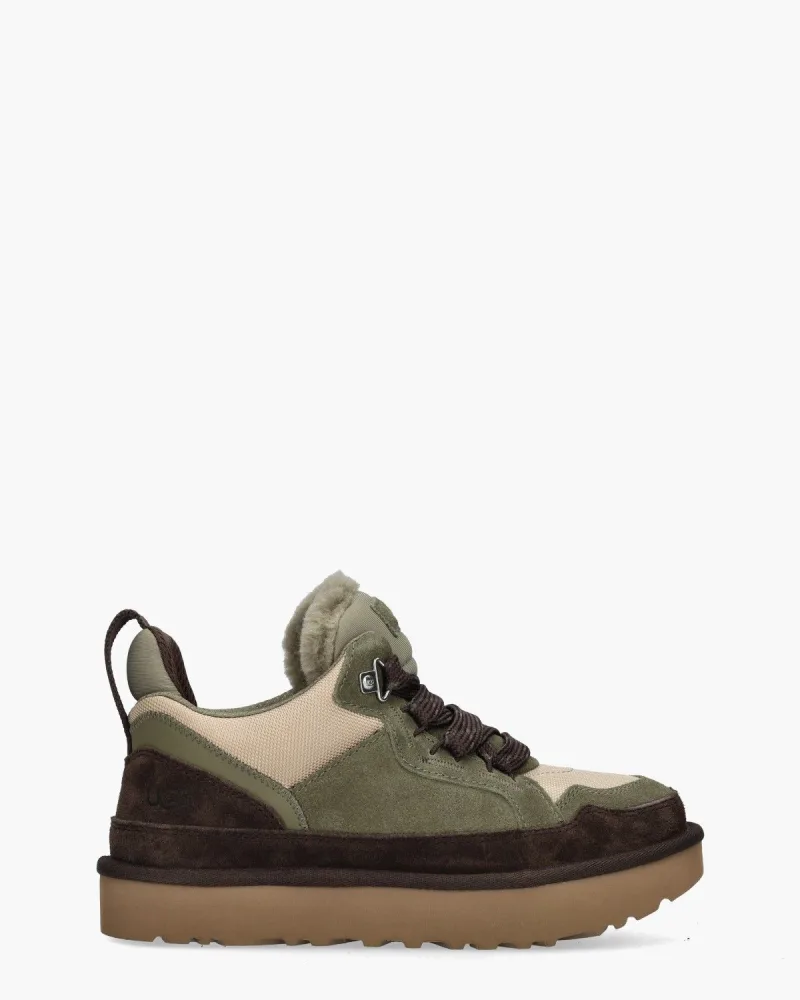UGG Lowmel Burnt Olive/Mustard Seed, sneakers voor heren in bruin