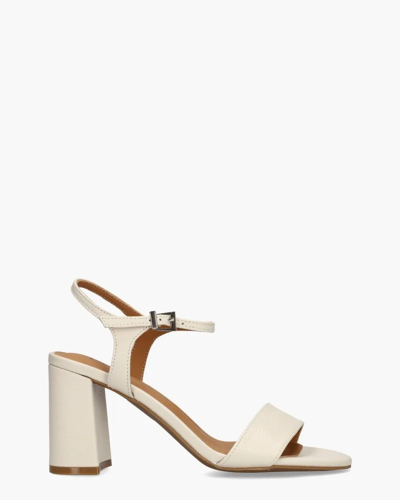 Di Lauro Desdemona Roomwit, sandalen voor dames in wit