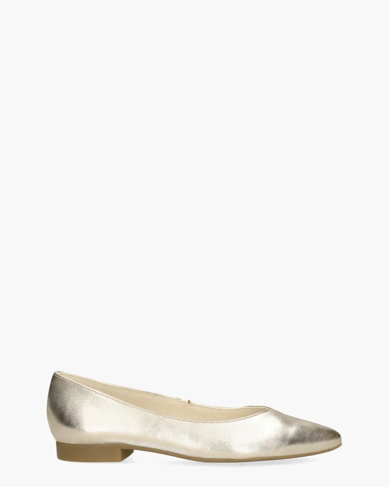 Paul Green 3772-157 's, ballerina's voor dames in goud