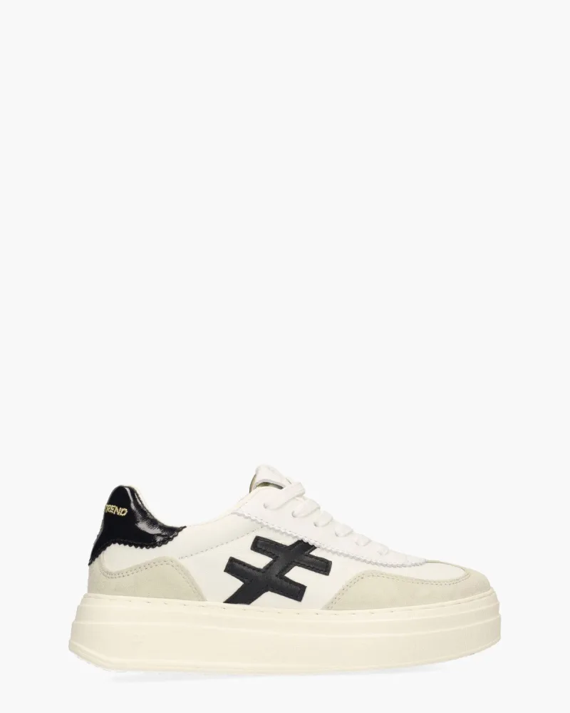 Another Trend A035, sneakers voor dames in wit