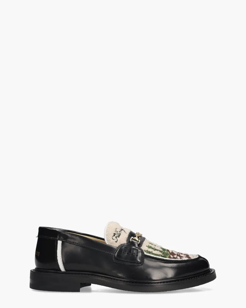 Filling Pieces Chess, instappers & loafers voor heren in zwart