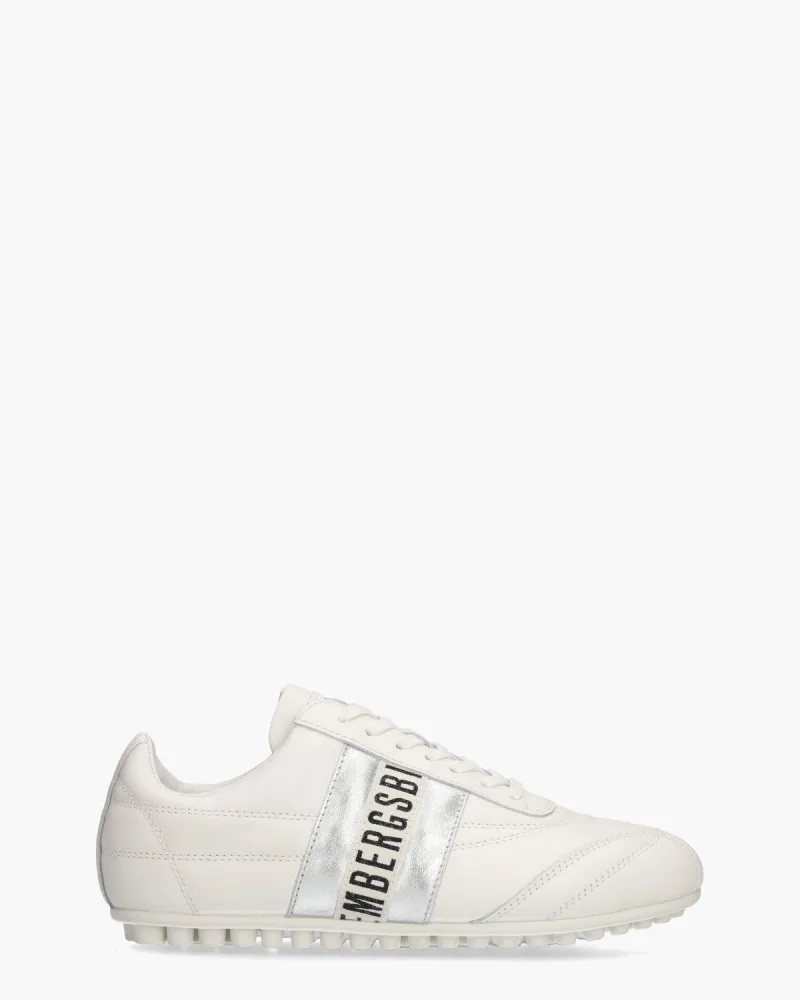 Bikkembergs 30607, sneakers voor dames in wit/zilver