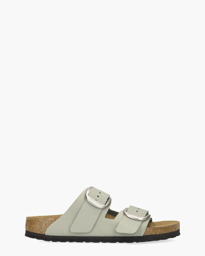 Birkenstock Arizona Big Buckle, slippers voor dames in lichtgroen