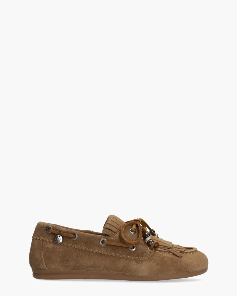 Via Vai June Loua, instappers & loafers voor dames in bruin