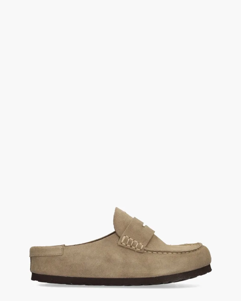 Birkenstock Naples Wrapped, slippers voor heren in bruin, foto 2 van 2