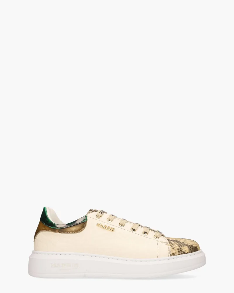 Harris Paul, sneakers voor heren in beige