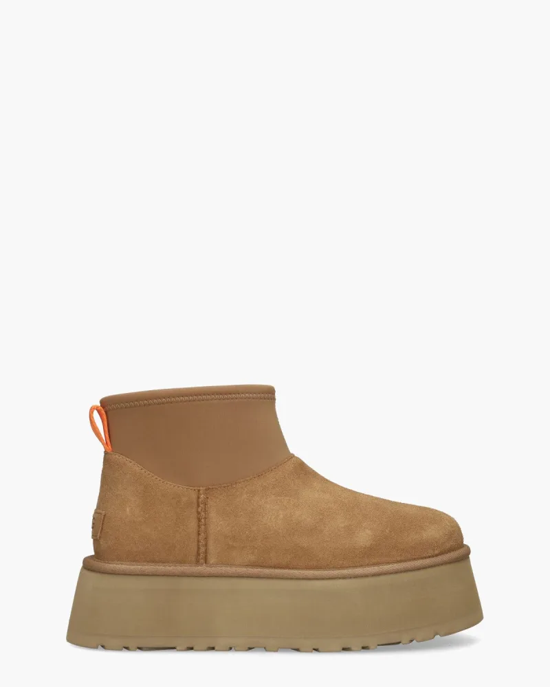 UGG Classic Mini Dipper Boot, enkellaarsjes & boots voor dames in bruin