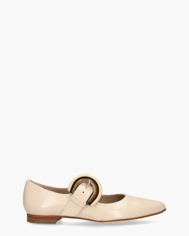 Pertini 32677 Roomwit 's, ballerina's voor dames in beige