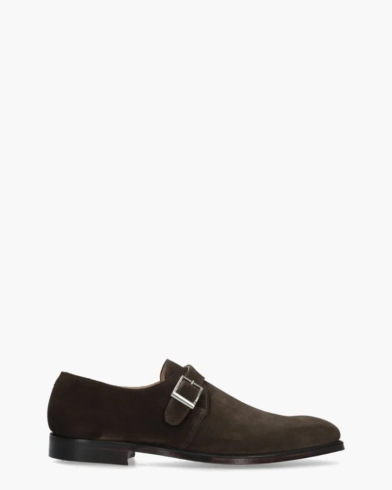Crockett & Jones Monkton, nette schoenen voor heren in donkerbruin