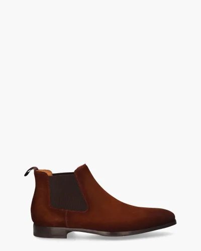Magnanni 20109, enkellaarsjes & boots voor heren in bruin, foto 1 van 3