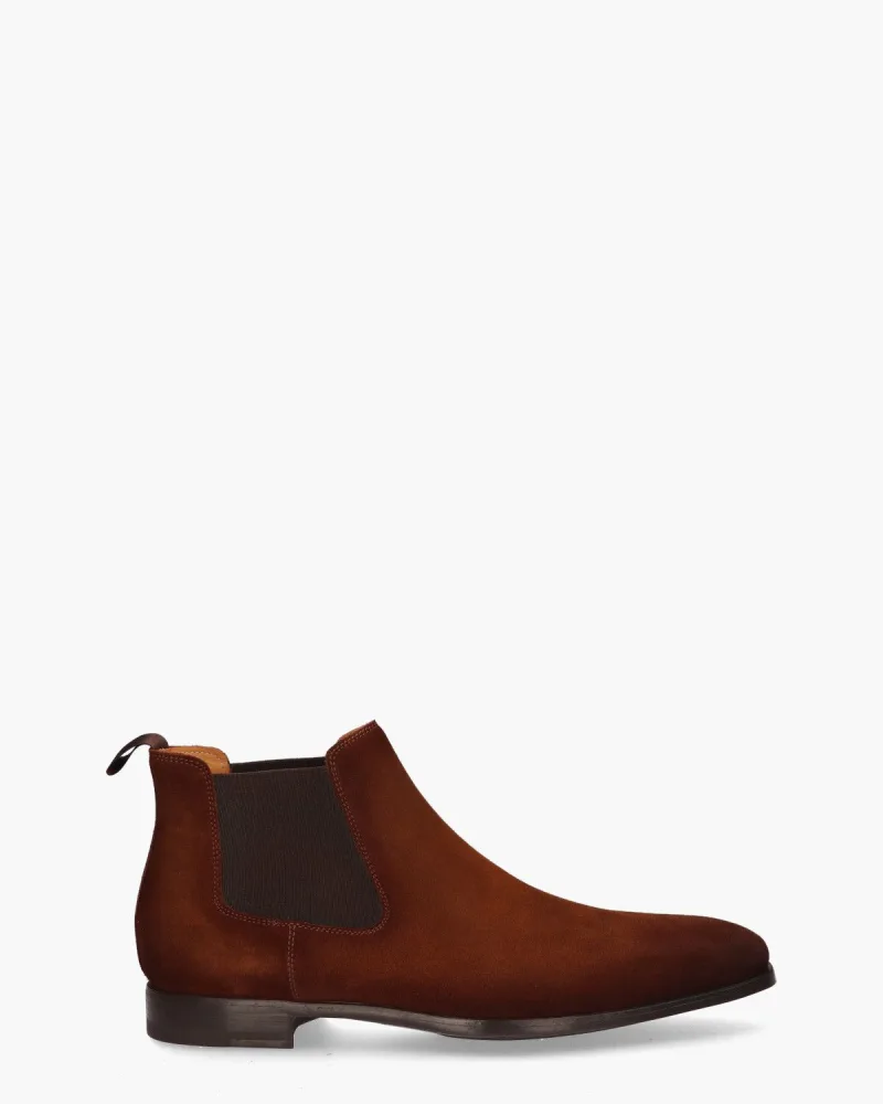 Magnanni 20109, enkellaarsjes & boots voor heren in bruin