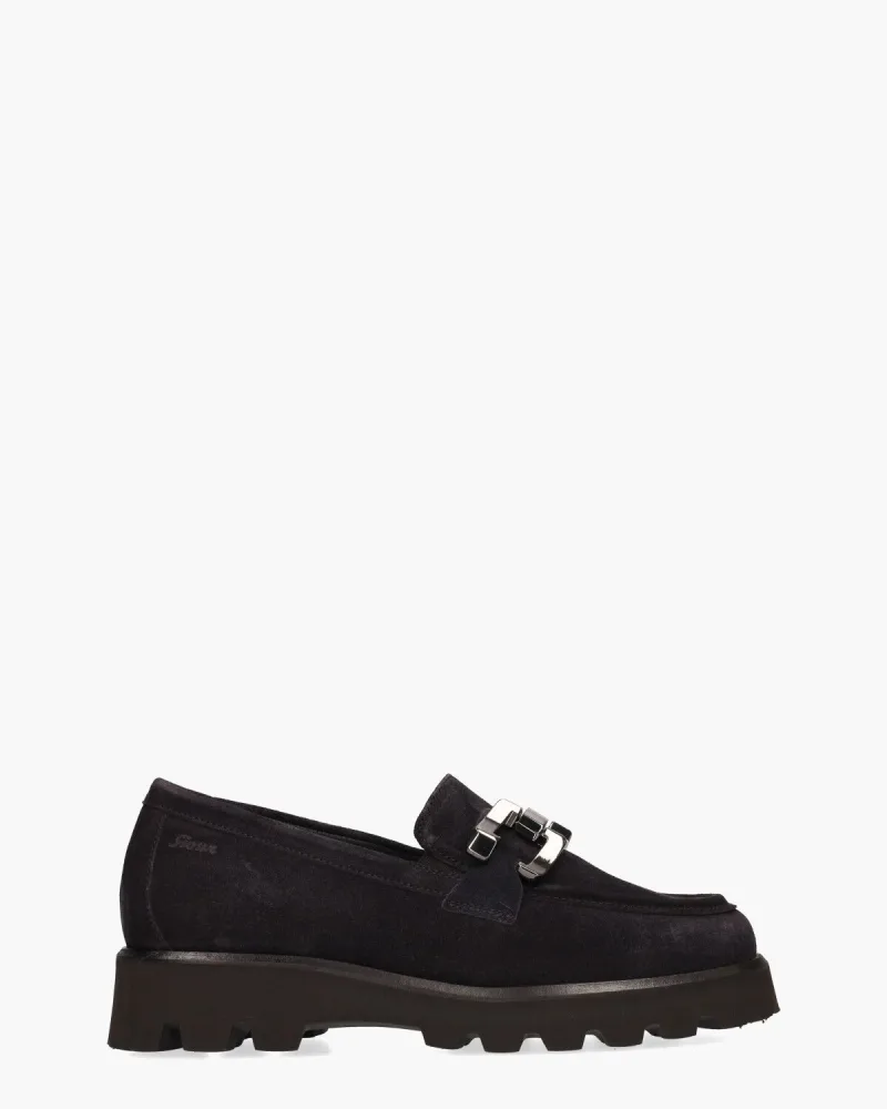 Sioux 41343, instappers & loafers voor dames in donkerblauw