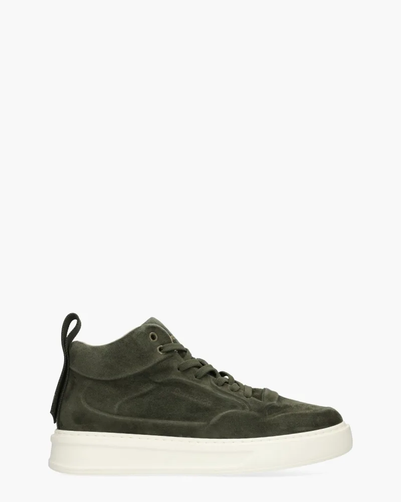 Barracuda BU3591, sneakers voor heren in donkergroen
