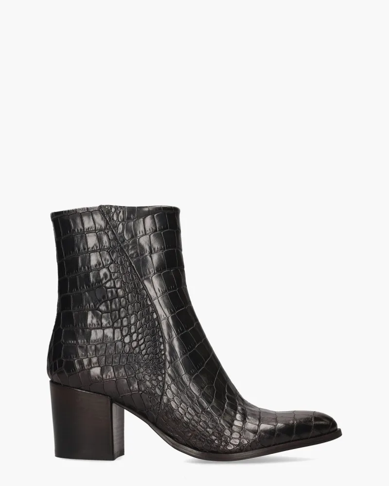 Gioia Venla, enkellaarsjes & boots voor dames in donkergrijs