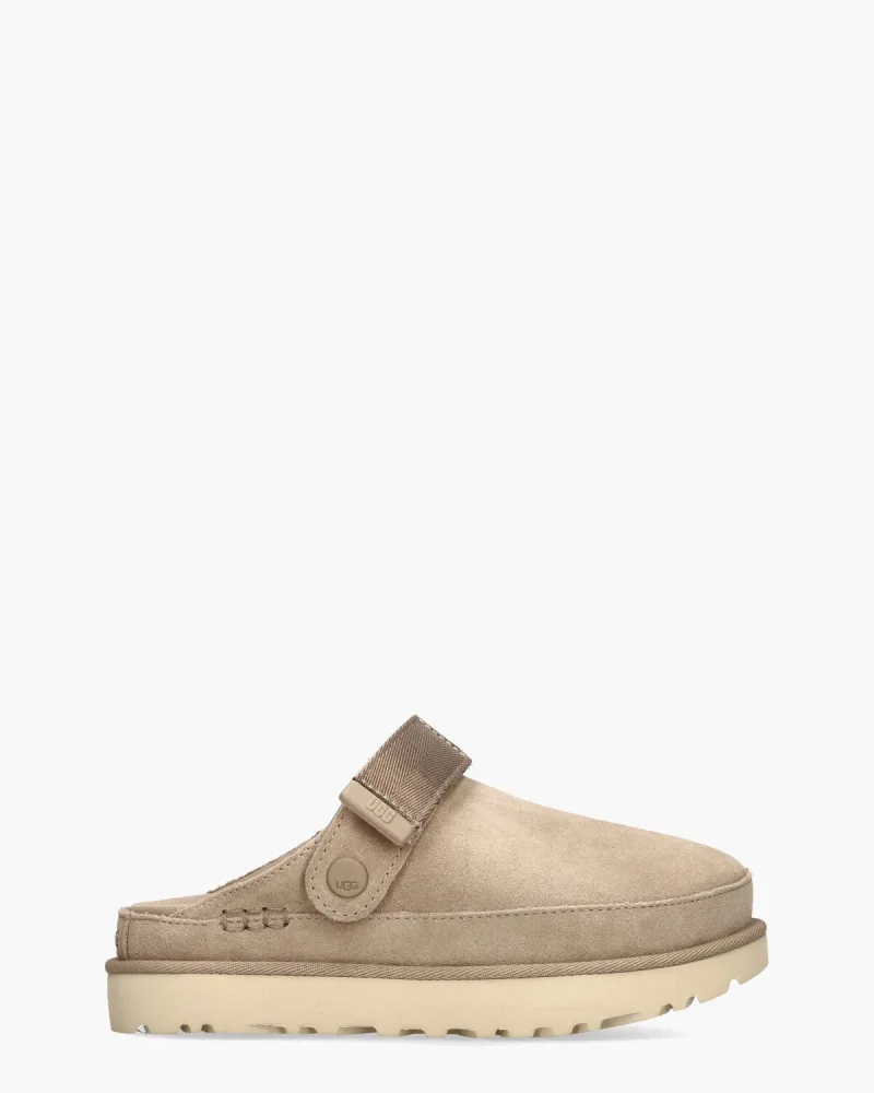 UGG Goldenstar Clog, slippers voor dames in beige