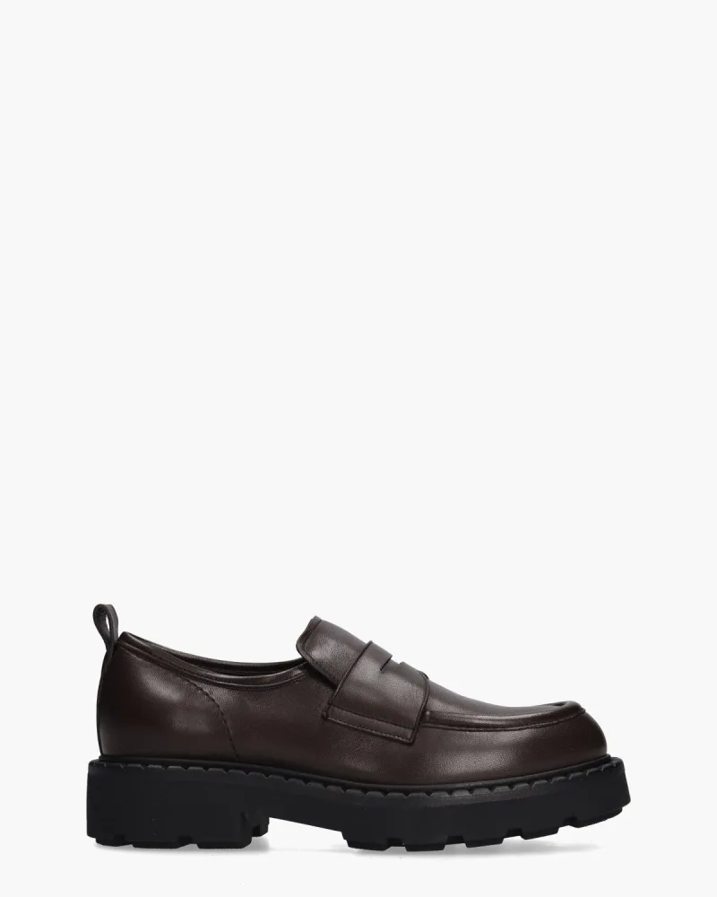 Guglielmo Rotta Wallace, instappers & loafers voor dames in donkerbruin