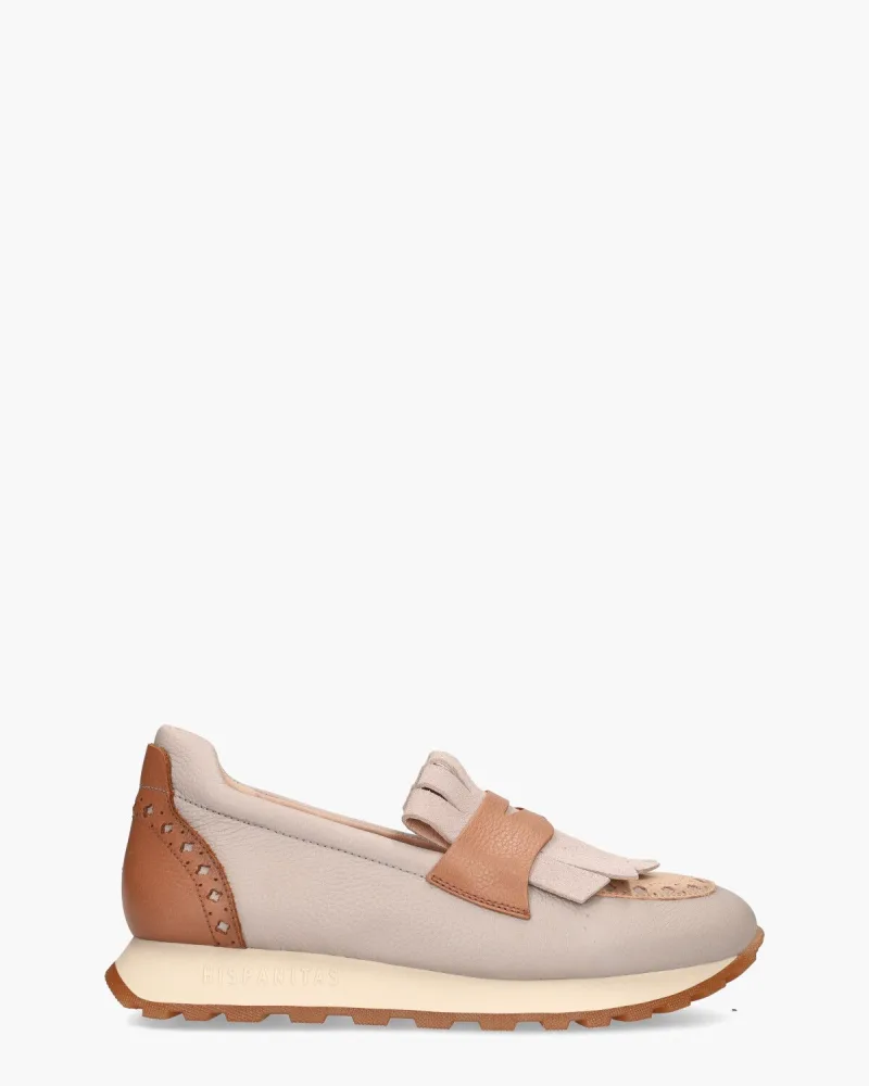 Hispanitas Hispani CHI243509, instappers & loafers voor dames in grijs