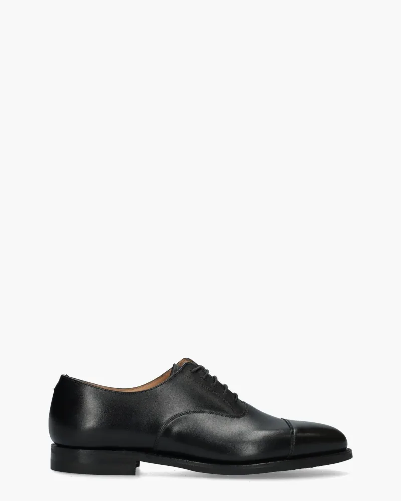 Crockett & Jones Connaught 2, veterschoenen voor heren in zwart