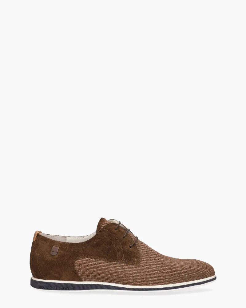Floris Van Bommel Presli 02.36, veterschoenen voor heren in bruin
