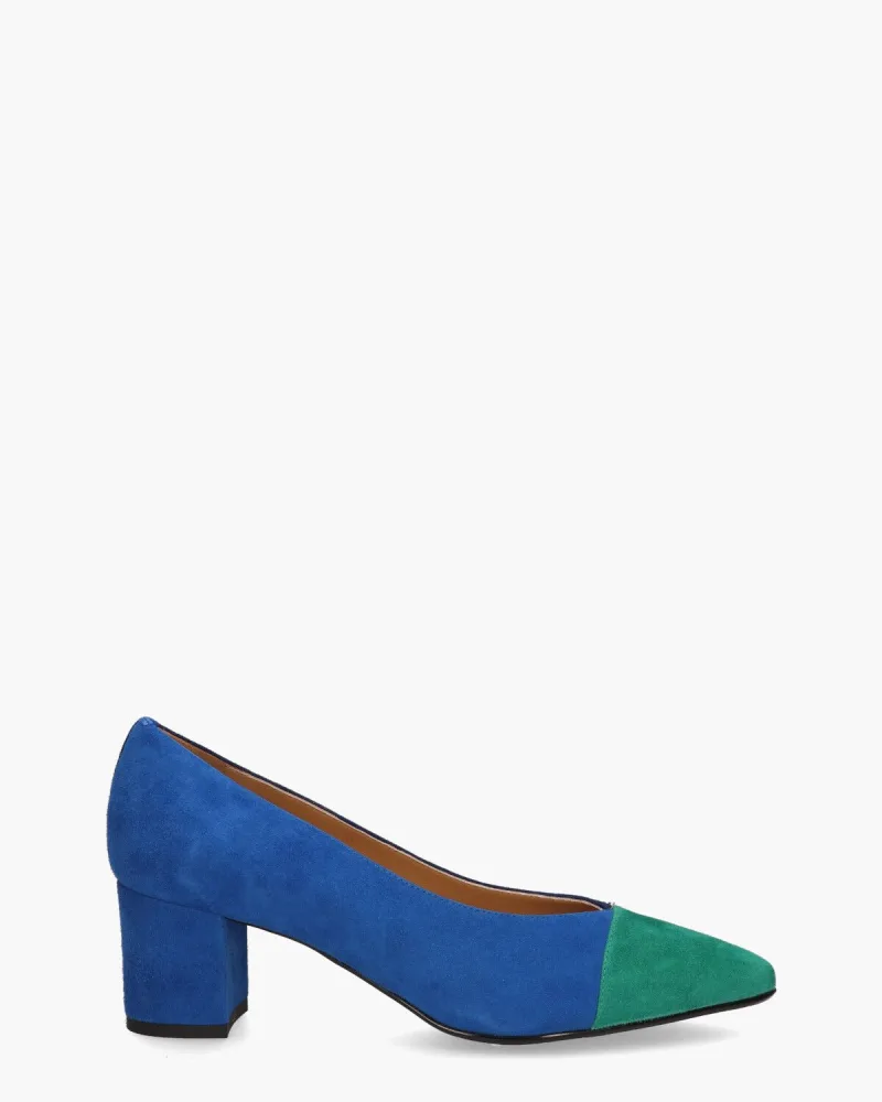 Nalini 19I110, pumps voor dames in blauw/groen