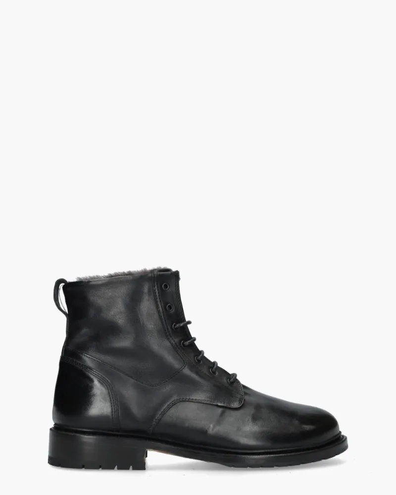Cordwainer M23023, enkellaarsjes & boots voor heren in zwart