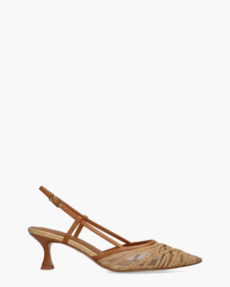 Lola Cruz Cleo, pumps voor dames in bruin/cognac