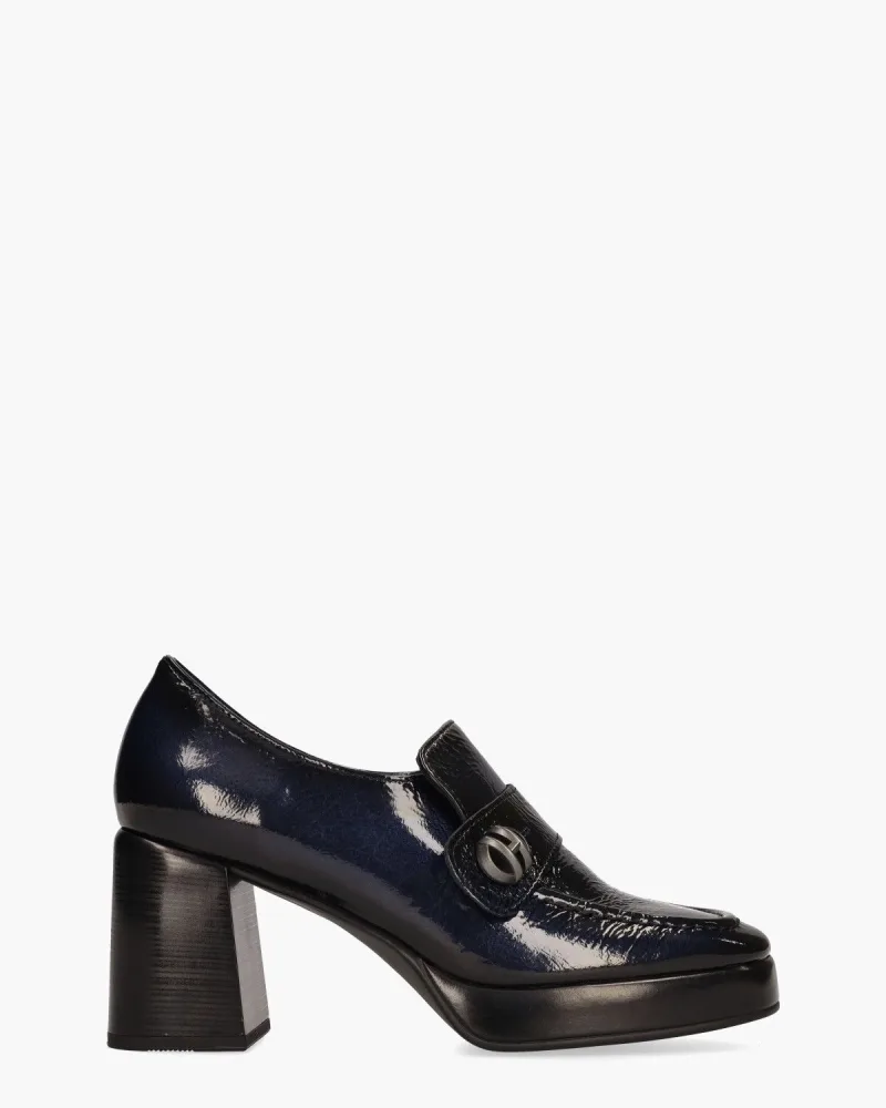 Hispanitas Hispani HI254229, instappers & loafers voor dames in donkerblauw