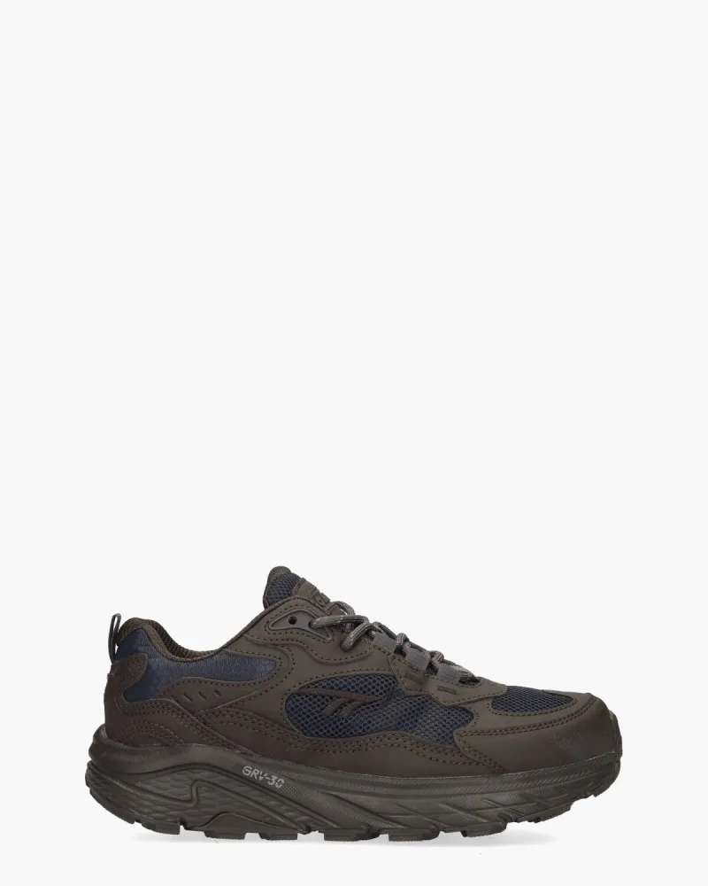 Hi-Tec HTS Eastend WP, sneakers voor heren in donkerbruin