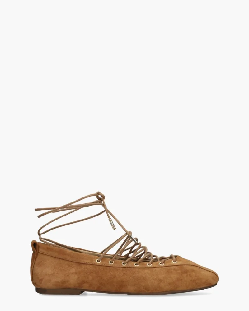Toral Janis Cognac 's, ballerina's voor dames in bruin