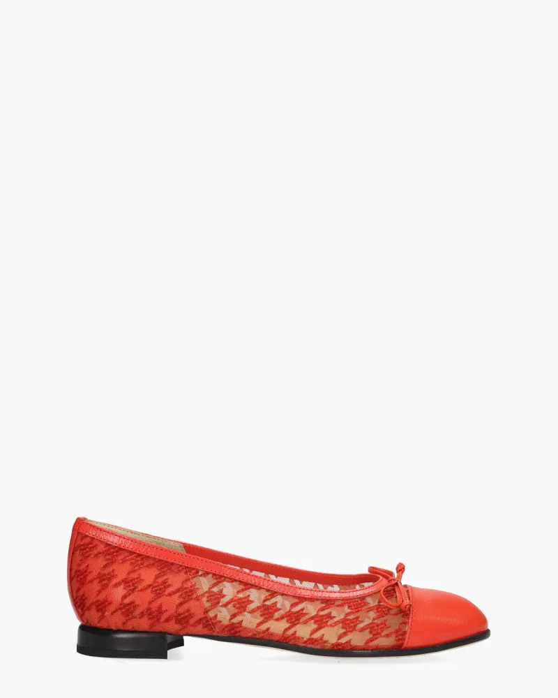 Brunate 11868, ballerina's voor dames in rood