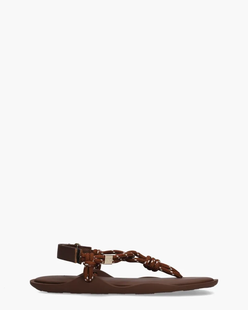 Flòwze FLÒ Monocolor, sandalen voor dames in bruin