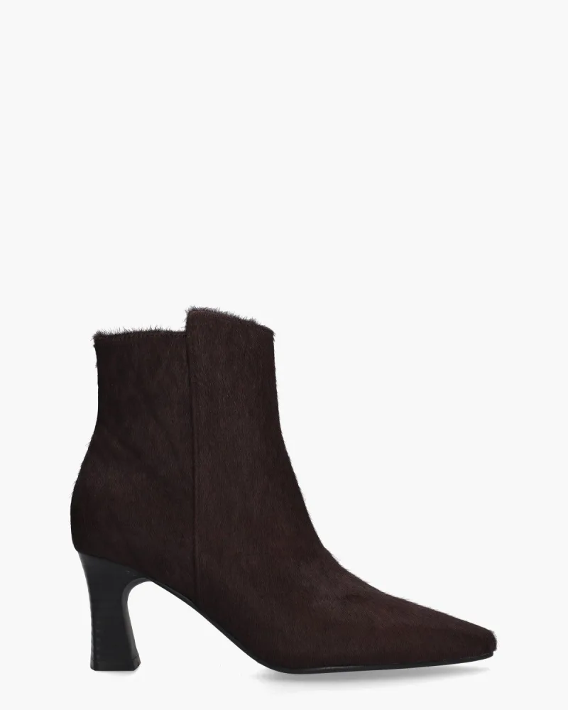 Di Lauro Desma Bordeauxrood, enkellaarsjes & boots voor dames in rood