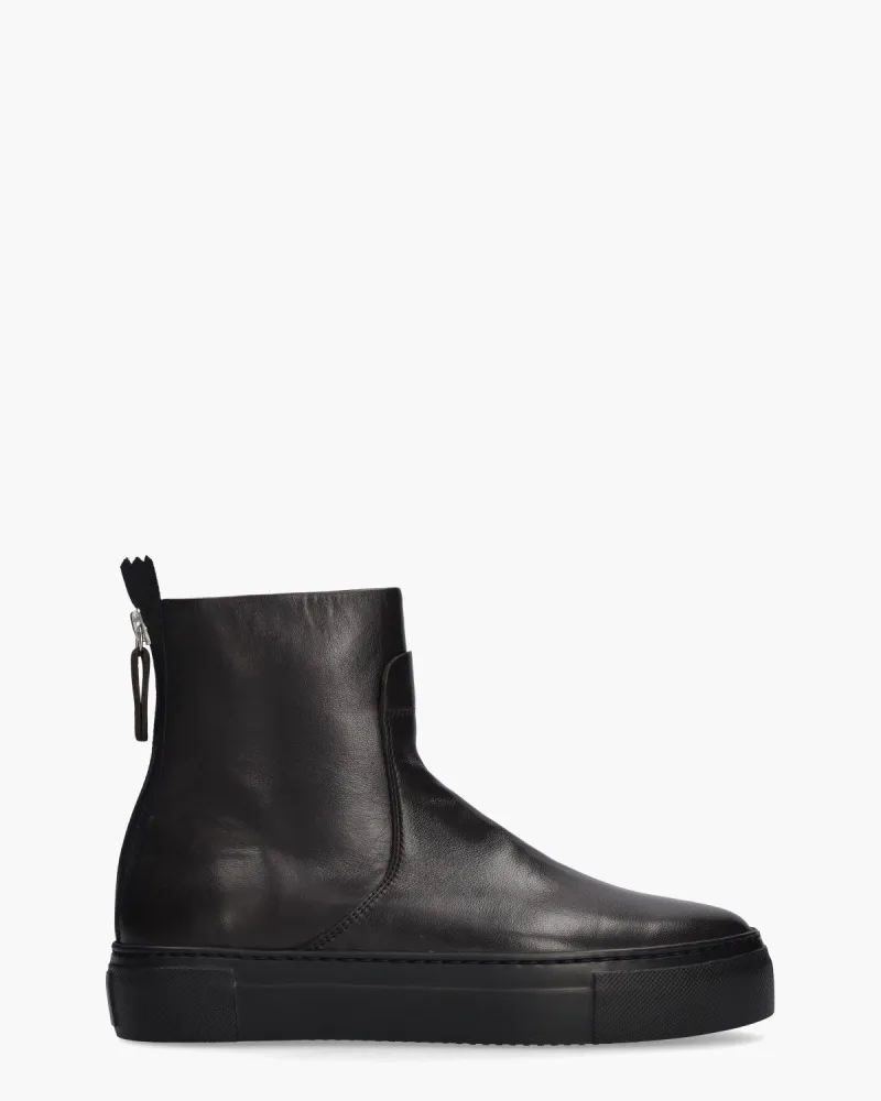 AGL Meghan, enkellaarsjes & boots voor dames in donkerbruin