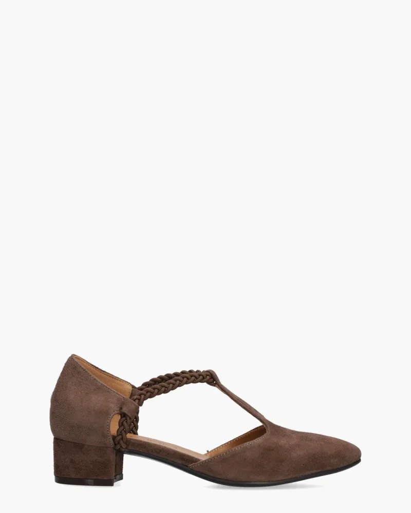 Di Lauro Dalia, pumps voor dames in bruin, foto 2 van 2