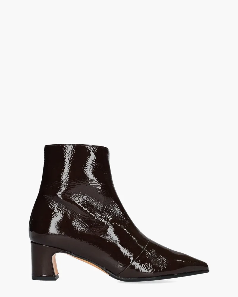 Kroll Kim 2G Bordeauxrood, enkellaarsjes & boots voor dames in rood