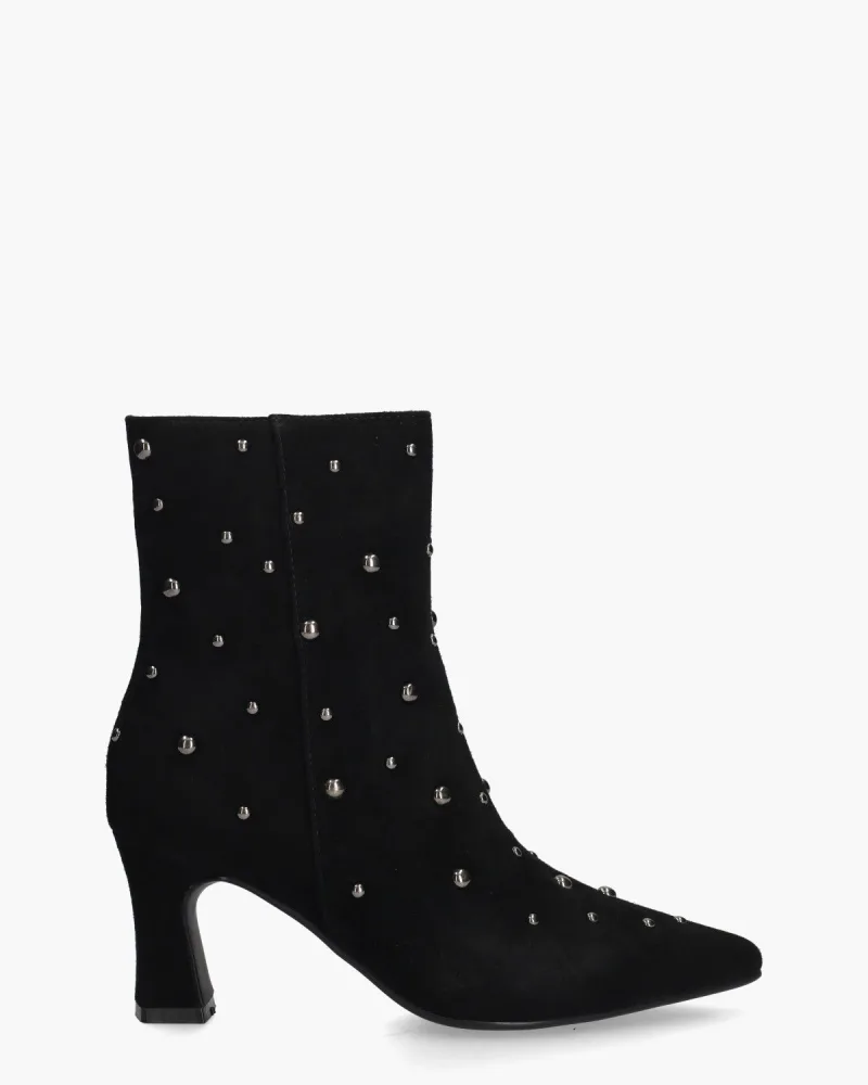 Di Lauro Desdemona, enkellaarsjes & boots voor dames in zwart