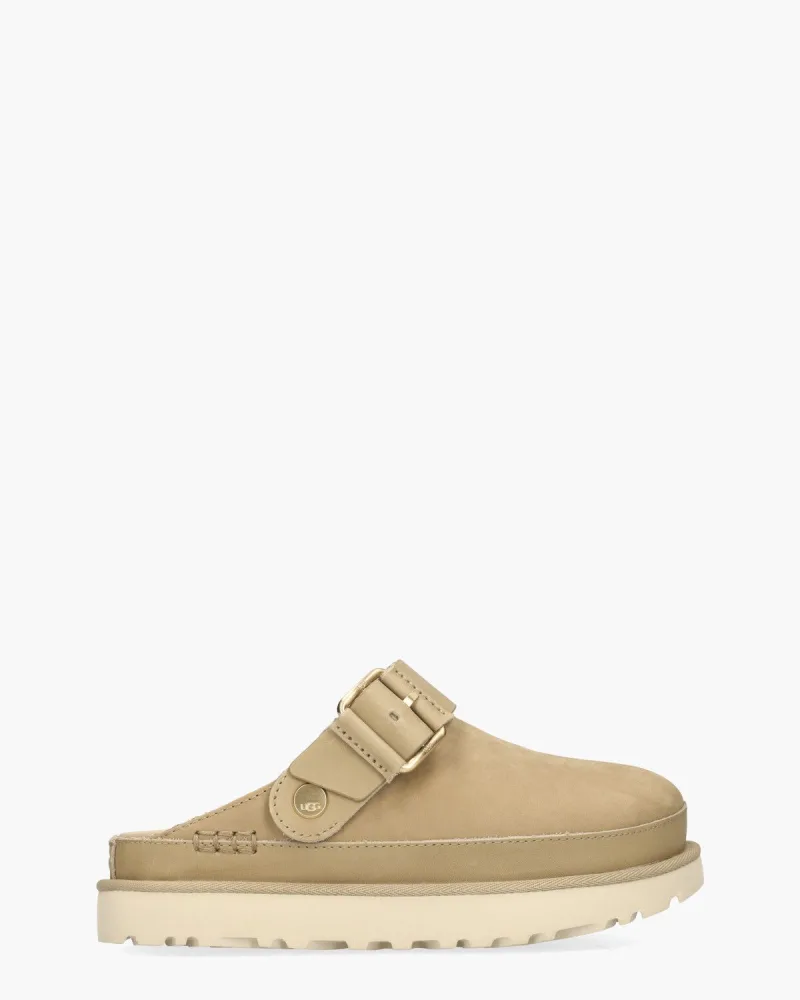 UGG Goldenstar Villa Clog Mustard Seed, slippers voor dames in beige
