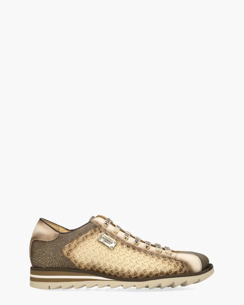Harris 2817, sneakers voor heren in beige