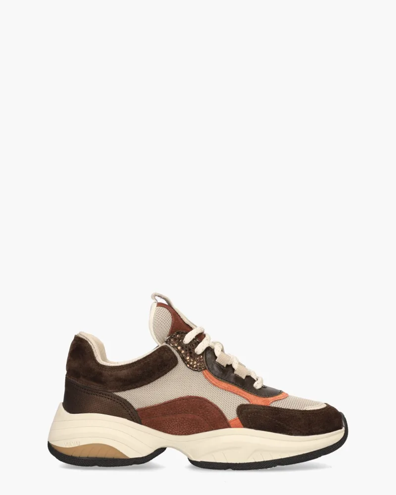 Via Vai Pepper Finn, sneakers voor dames in bruin