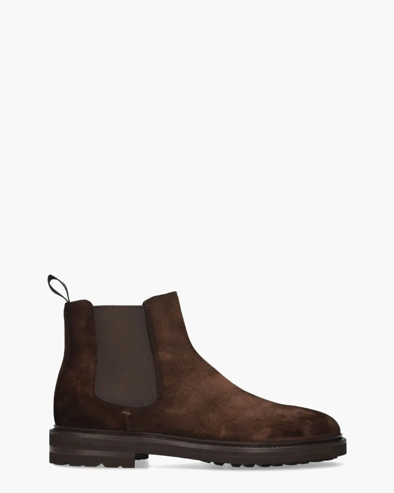 Henderson Baracco 83502, enkellaarsjes & boots voor heren in donkerbruin