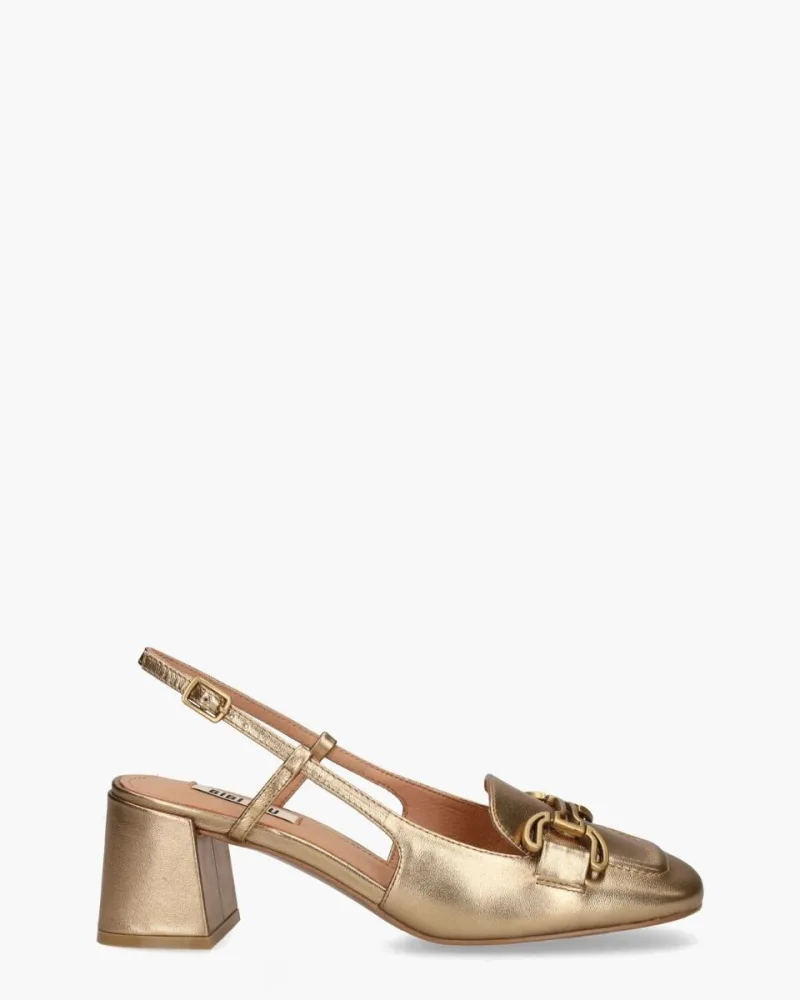 Bibi Lou Renee, pumps voor dames in goud