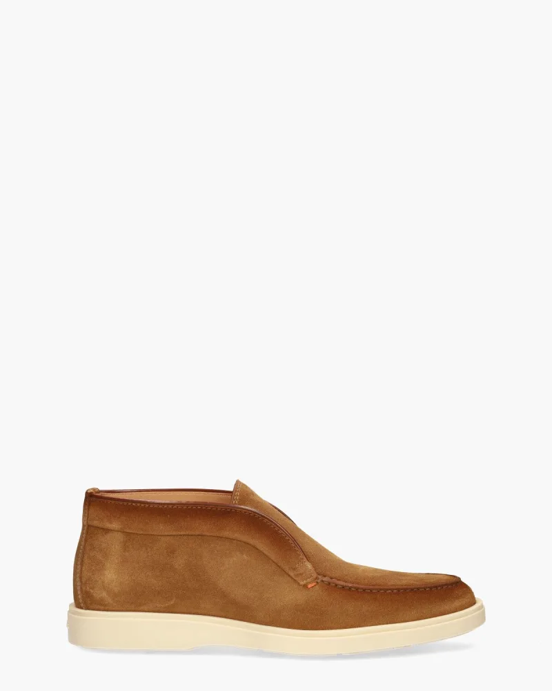 Santoni 17823, instappers & loafers voor heren in bruin
