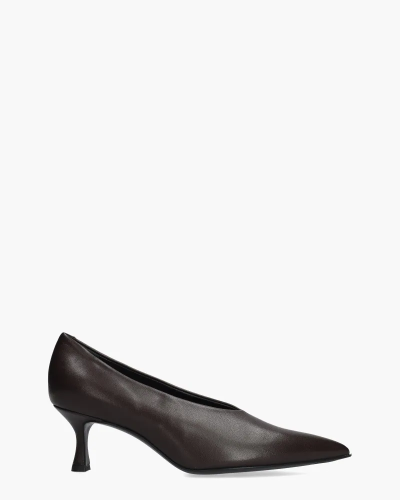 Guglielmo Rotta Alban, pumps voor dames in donkerbruin