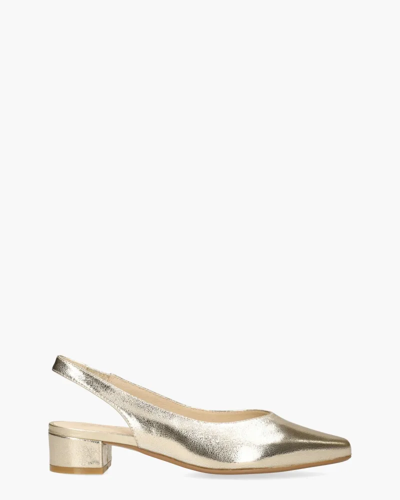 Gioia Wagar, pumps voor dames in goud