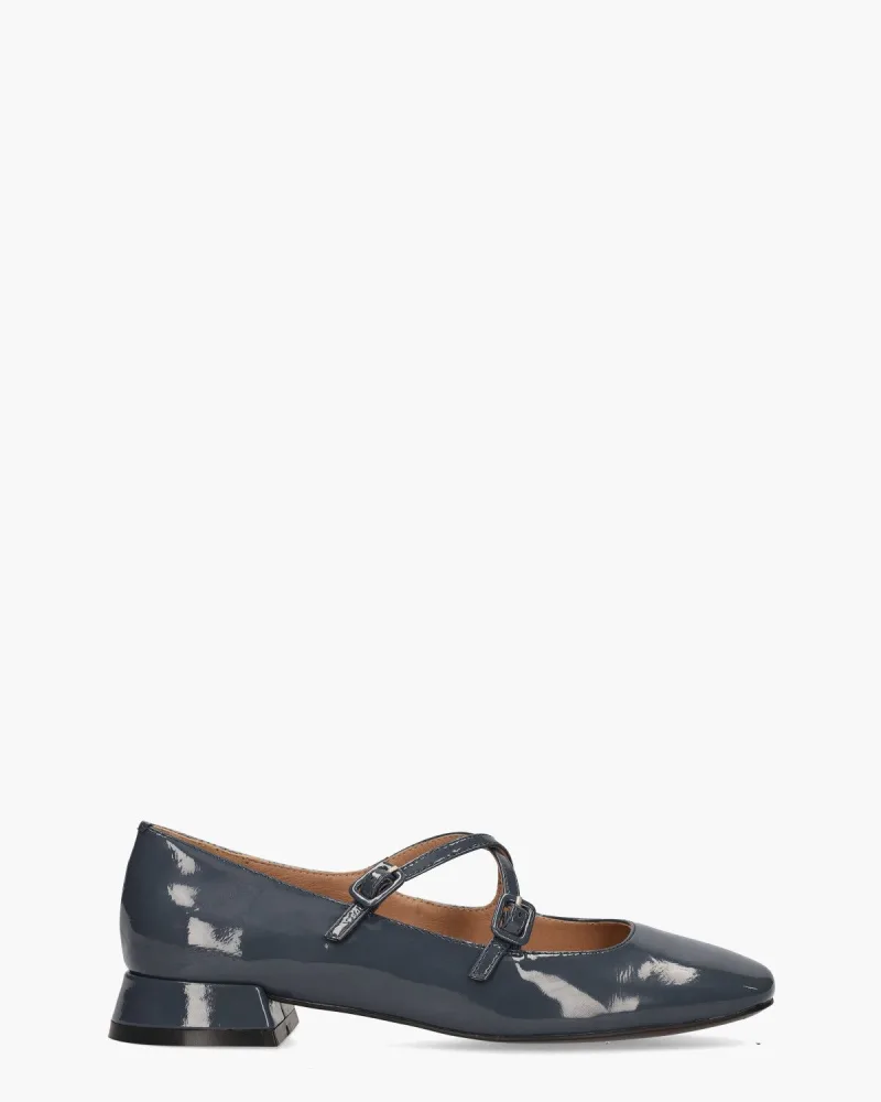 Bibi Lou Cardiff Grijsblauw, instappers & loafers voor dames in blauw