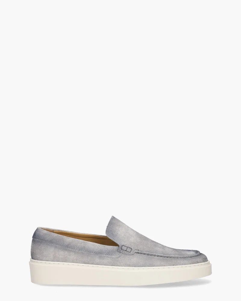 Giorgio 13781, instappers & loafers voor heren in lichtblauw