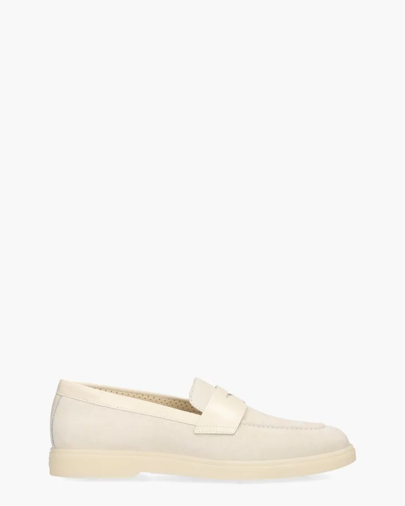 Alpe Carter 5405, instappers & loafers voor dames in wit
