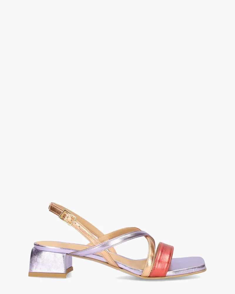 Di Lauro 3000, sandalen voor dames in rood
